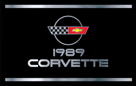 1989 Corvette Instruktionsbok