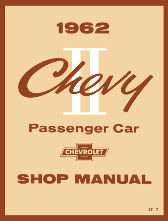1962 Chevy II Passenger Car Shop Manual