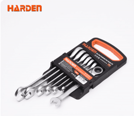 Harden spärrnyckelsats 7 delar mm