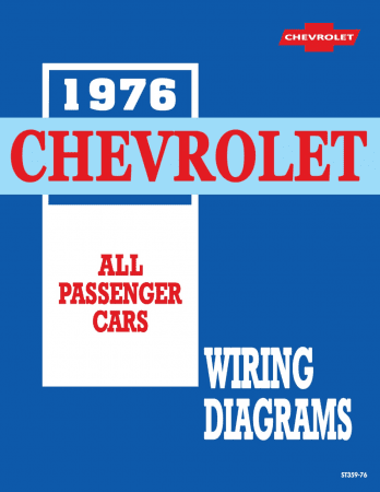 1976 Chevrolet Car Wiring Diagrams