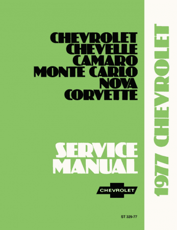1977 Chevrolet Service Manual
