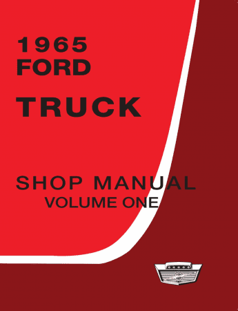 1965 Ford Truck Shop Manual