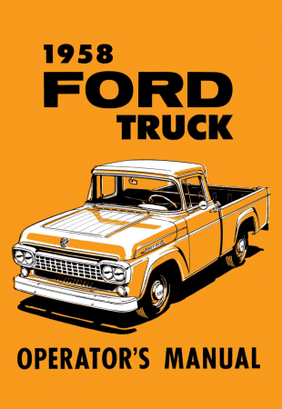 1958 Ford Truck Owner's Manual