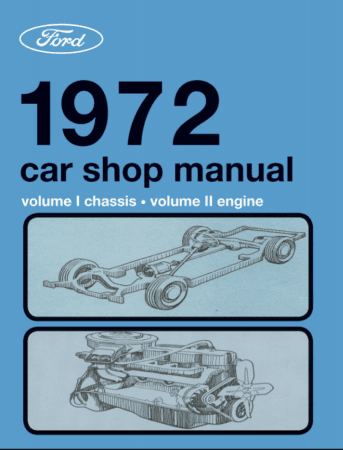 1972 Ford Car Shop Manual