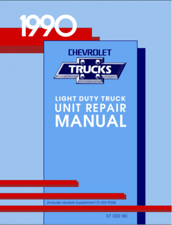 1990 Chevrolet Light Duty Truck Unit Repair Manual