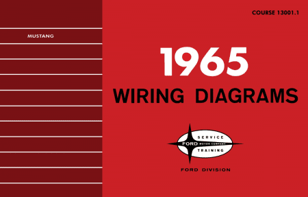 1965 Ford Mustang Wiring Diagrams Manual