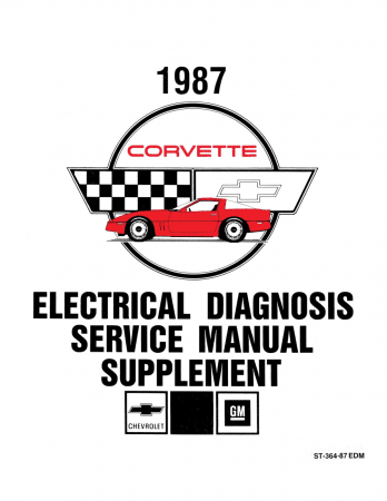 1987 Chevrolet Corvette Electrical Diagnosis Service Manual