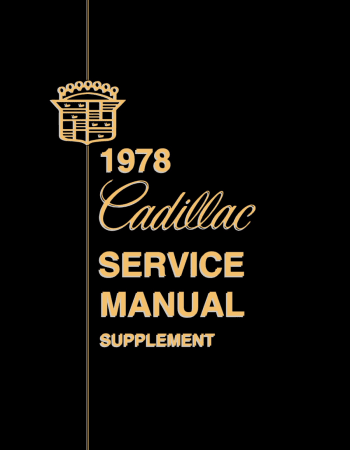 1978 Cadillac servicemanual