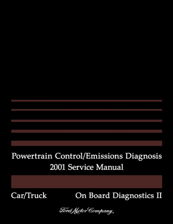 2001 Ford Car & Truck Powertrain Control / Emissions Diagnosis Service Manual - OBD-II
