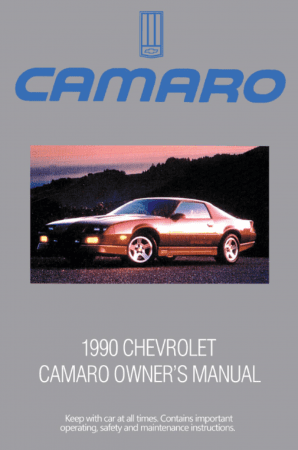 1990 Chevrolet Camaro Owner's Manual