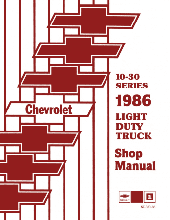 1986 Chevrolet LD Truck (10-30 Series) Shop Manual