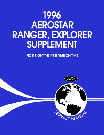 1991 Ford Ranger Electrical and Vacuum Troubleshooting Manual