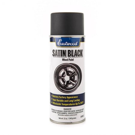 Satin Black Wheel paint