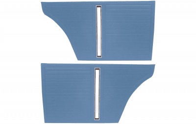 Dörrpanel bak 4Dr Sedan/Wagon 1966