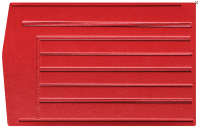 Dörrpanel bak Chevelle Convertible 1967