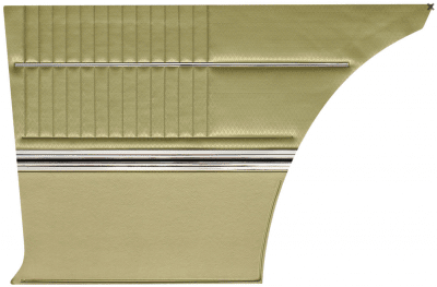1968-69 Dörrpanel bak STD Holiday Coupe