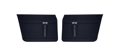 Dörrpanel fram 4dr 1971-72 standard