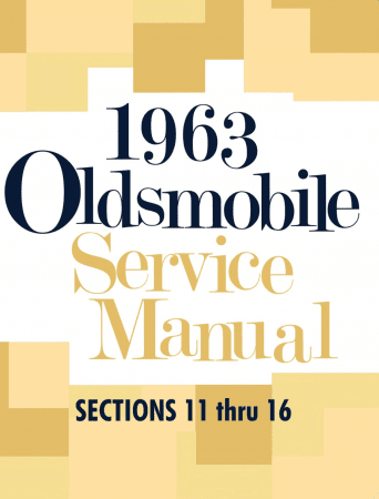 1963 Oldsmobile Service Manual 2 volymer