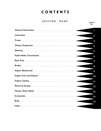 1959 Cadillac Shop Manual Service och reparationsbok