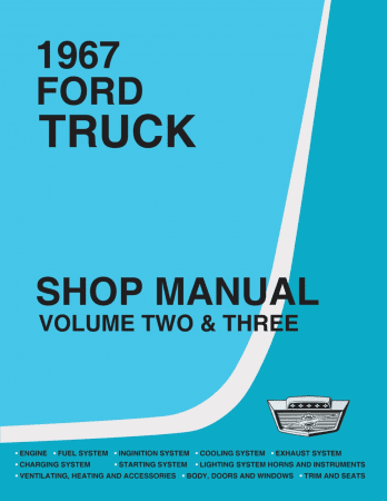 1967 Ford Truck Shop Manual