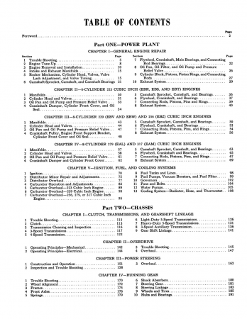 1954-1955 Ford Truck Shop Manual