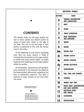 Sevicemanual Chevrolet Corvette 1953-1962