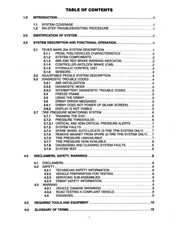 2003 Jeep Grand Cherokee Chassis Diagnostic Procedures Manual Service och reparationshandbok