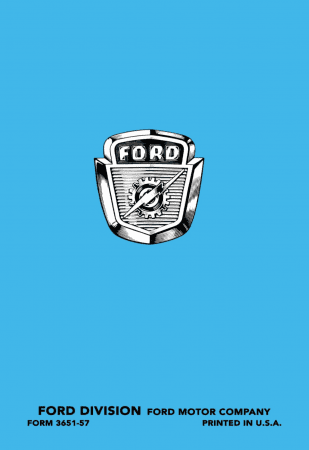 1957 Ford Truck Owner's Manual