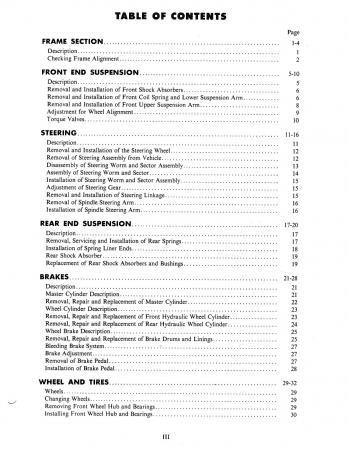 1952 Lincoln Chassis Shop Manual