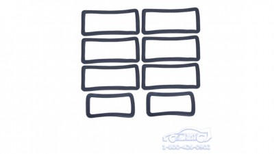 Packningssats lampglas 8 del Impala 1970