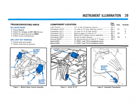 1986 Ford Econoline Electrical Vacuum Troubleshooting Manual