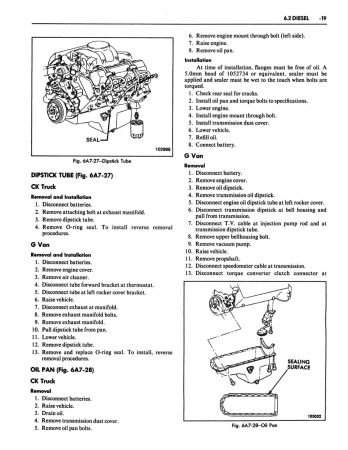 1983 GMC Light Duty Trucks Service Manual