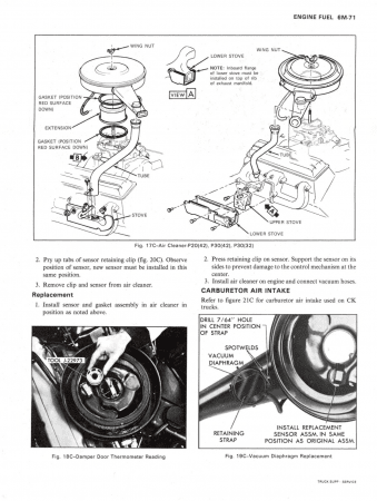 1976 Chevrolet Light Duty Truck Service & Overhaul Manual Supplement to 1974 Chevy Truck Shop Manual