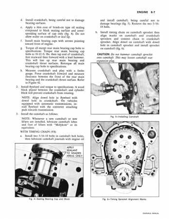 1973 Chevy Car / Truck Overhaul Manual