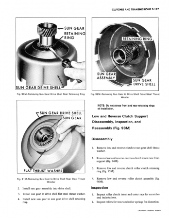 1971 Chevy Chassis Overhaul Manual