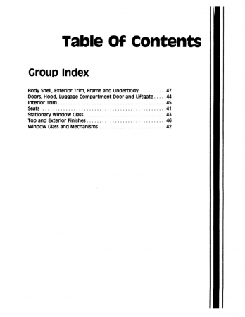 1986 Mustang, LTD, Thunderbird, Continental, Mark VII, Cougar Shop Manual Set