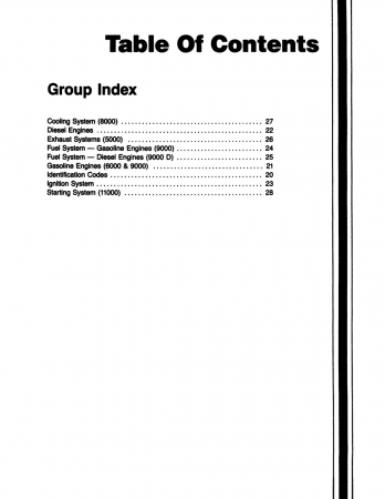 1990 Ford Aerostar, Ranger, Bronco II Truck Shop Manual