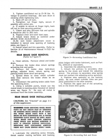 1977 - 1978 GMC Motorhome Maintenance Manual Supplement - X-7725