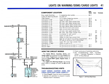 1983 Ford Econoline Van Electrical Vacuum Troubleshooting Manual