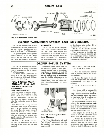 1962-1963 Ford Truck Supplement to 1961 Ford Truck Shop Manual