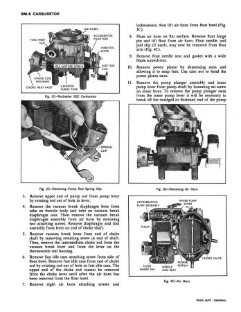 1975 Chevrolet Light Duty Truck Service & Overhaul Manual Supplement to 1974 Chevy Truck Shop Manual
