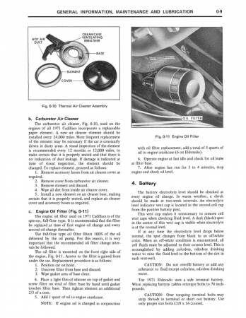 1971 Cadillac Shop Manual
