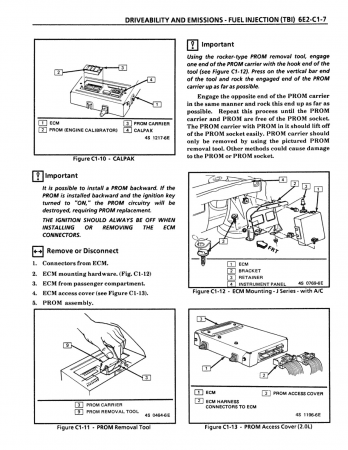 1986 Cadillac Cimarron Shop Manual