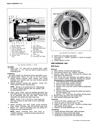 1972 Chevrolet Truck Chassis Service Manual (Series 10 thru 30