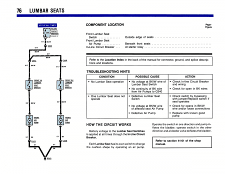 1988 Ford Mustang Electrical Vacuum Troubleshooting Manual