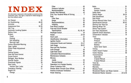 1968 Pontiac Owner's Manual Instruktionsbok i färg