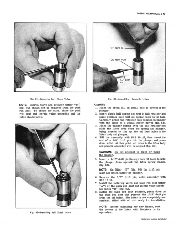 1966 Chevy Truck Shop Manual Supplement to 1963 Chevy Truck Shop Manual
