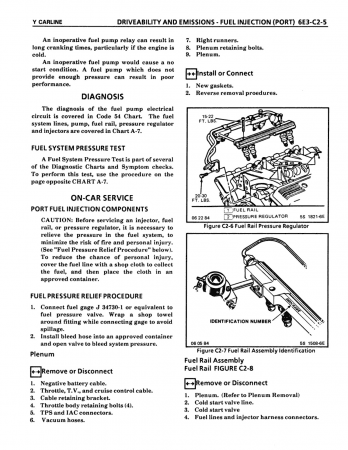 1986 Chevrolet Corvette Shop Manual (Chassis & Body)