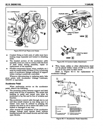 1988 Chevrolet Corvette Service Manual