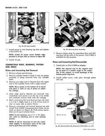 1961 - 1962 Chevrolet Truck Shop Manual Supplement to 1960 Chevy Truck Shop Manual